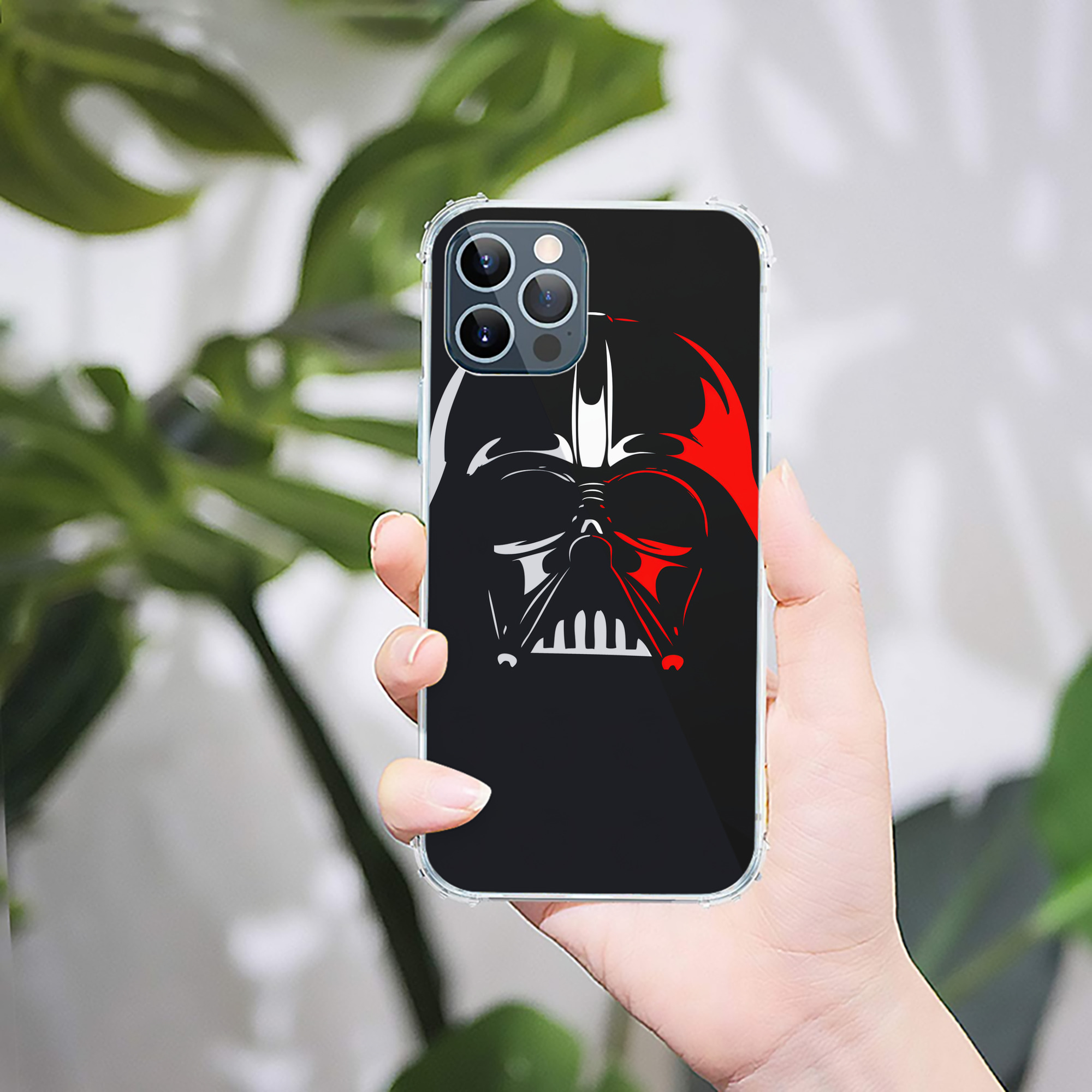 （画像用） スター・ウォーズ Star Wars 【iPhone 12シリーズ対応】透明スマホケース（クリアソフトケース）